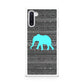Aztec Elephant Turquoise Galaxy Note 10 Case