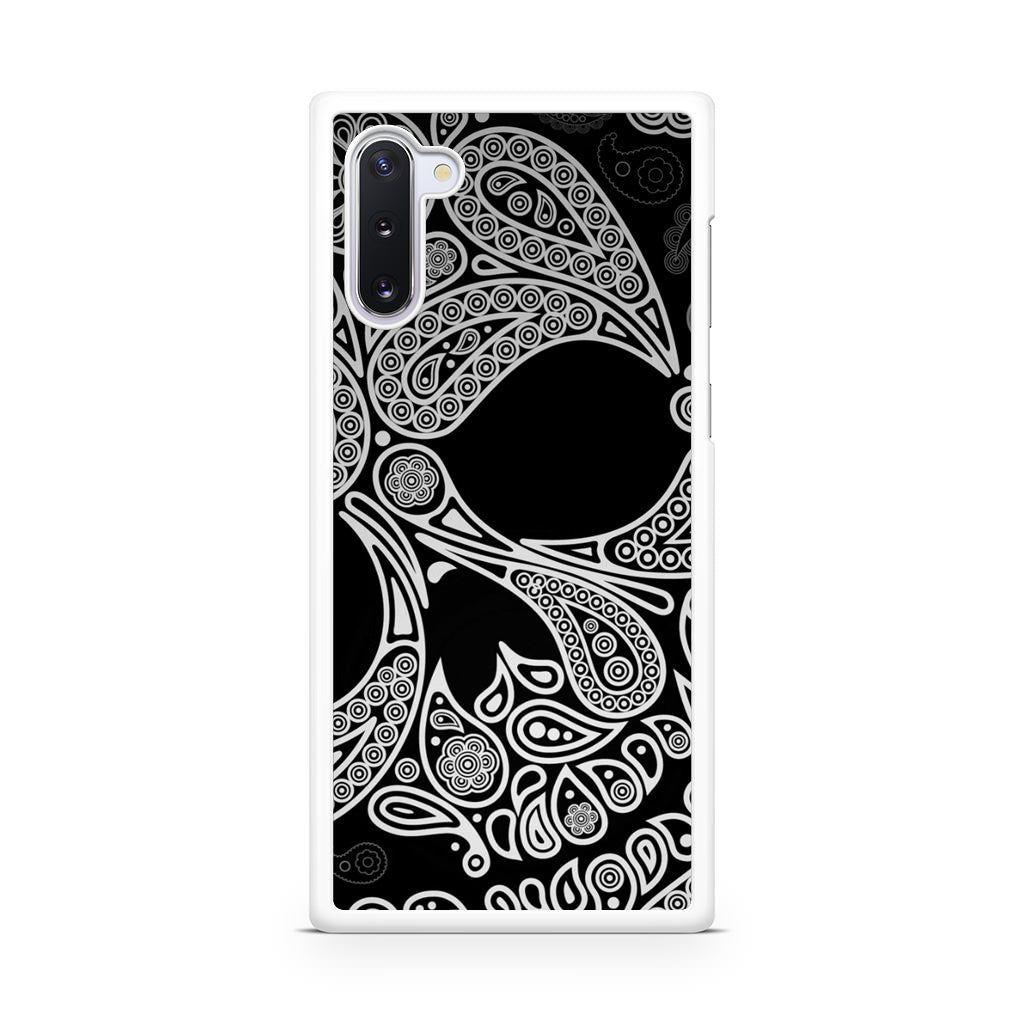 Black Skull Galaxy Note 10 Case
