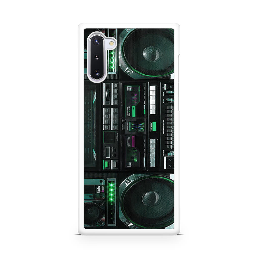 Boombox Blaster Galaxy Note 10 Case