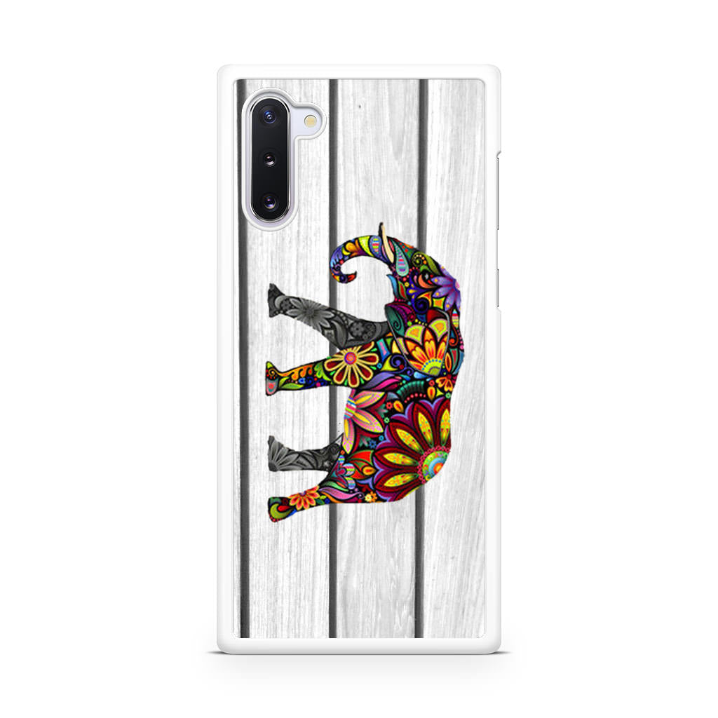 Colorful Elephant Flower Galaxy Note 10 Case