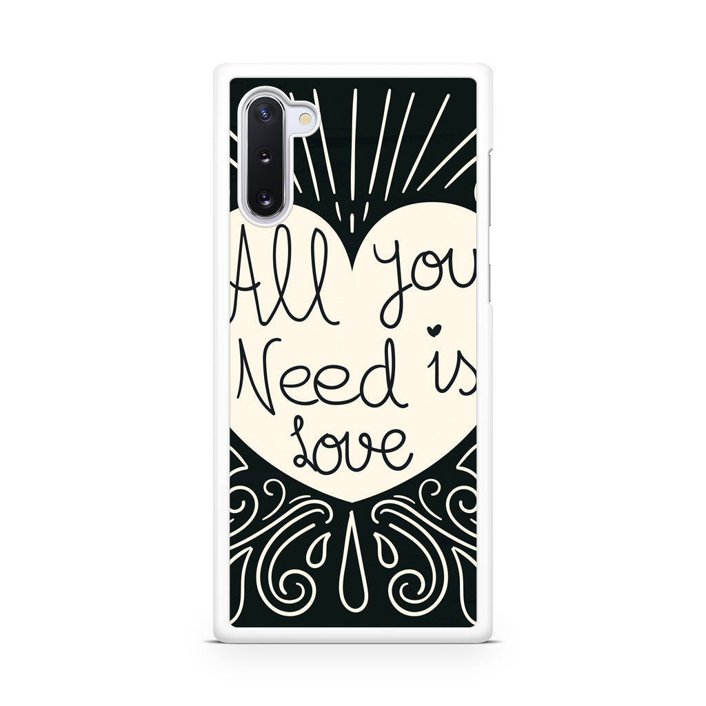 Drawn Love Galaxy Note 10 Case