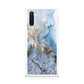 Golden Azure Marble Galaxy Note 10 Case