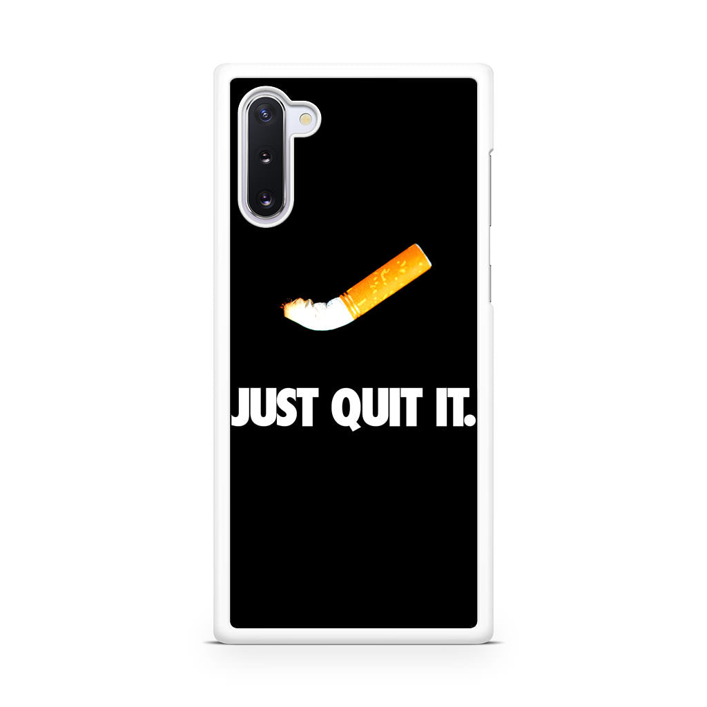 Just Quit Smoking Galaxy Note 10 Case