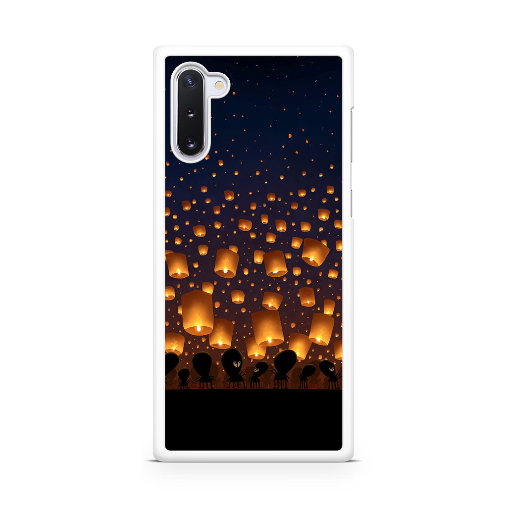 Lanterns Light Galaxy Note 10 Case