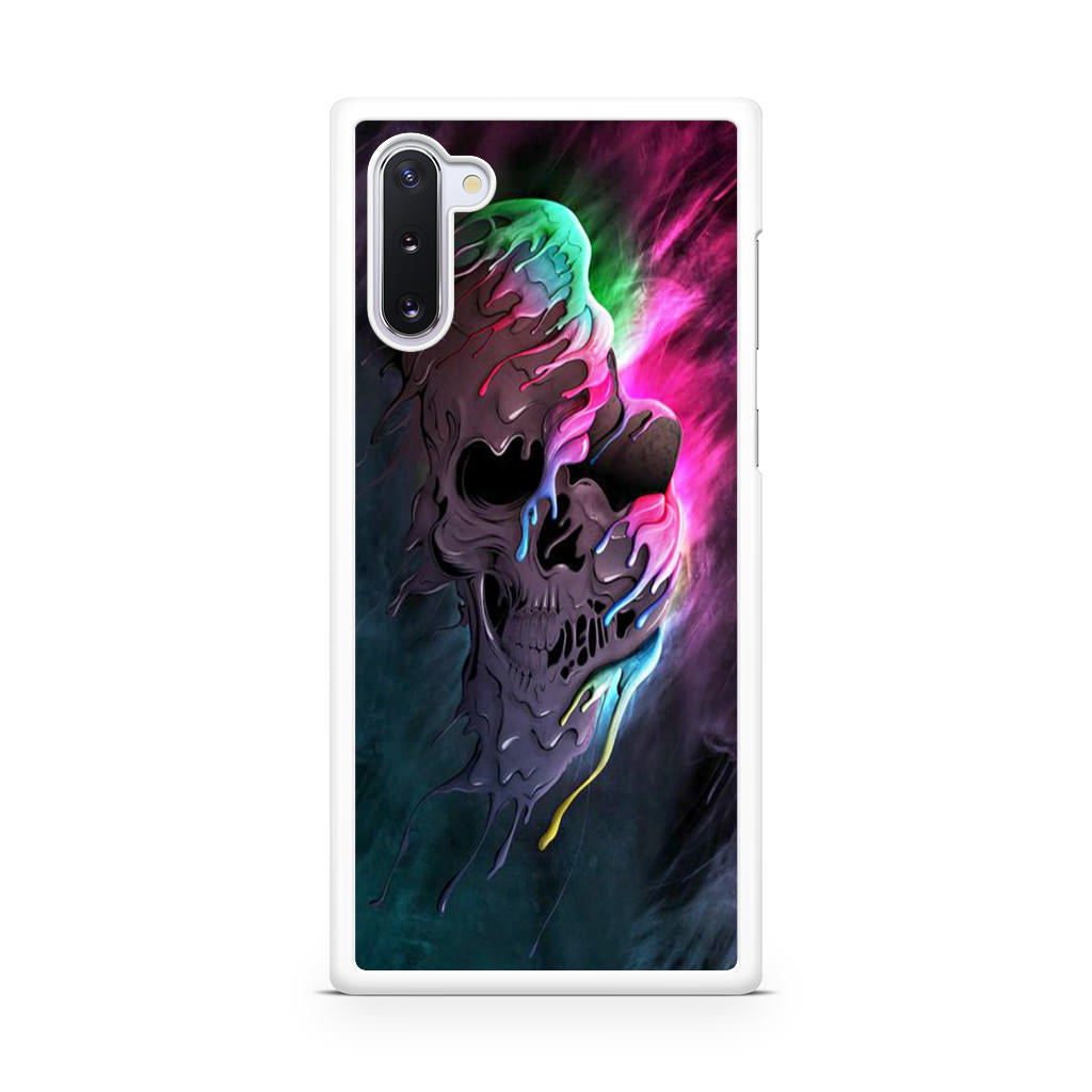 Melted Skull Galaxy Note 10 Case