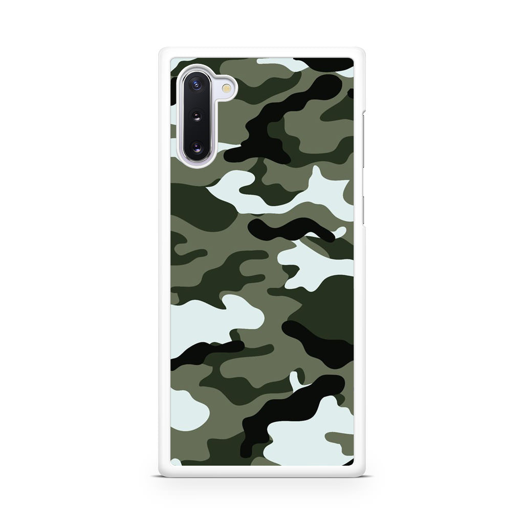 Military Green Camo Galaxy Note 10 Case