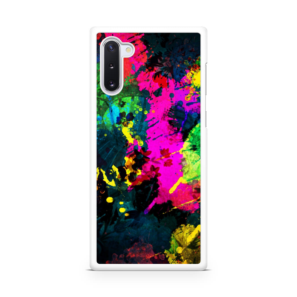 Mixture Colorful Paint Galaxy Note 10 Case