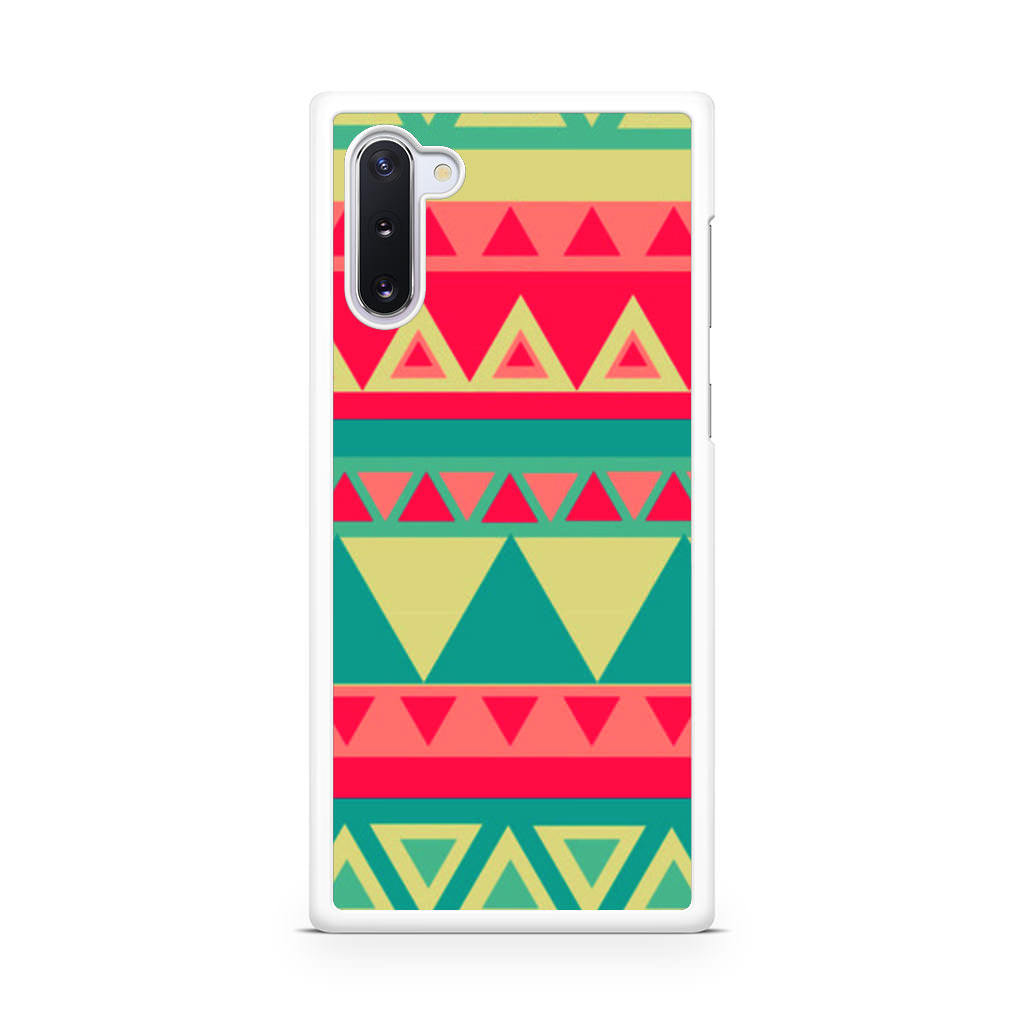 Old Aztec Pattern Galaxy Note 10 Case