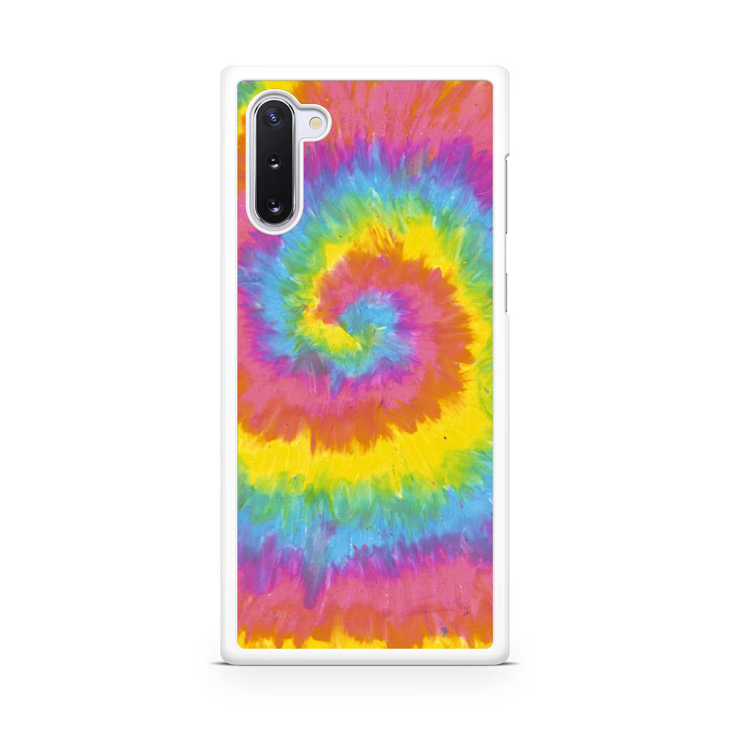 Pastel Rainbow Tie Dye Galaxy Note 10 Case