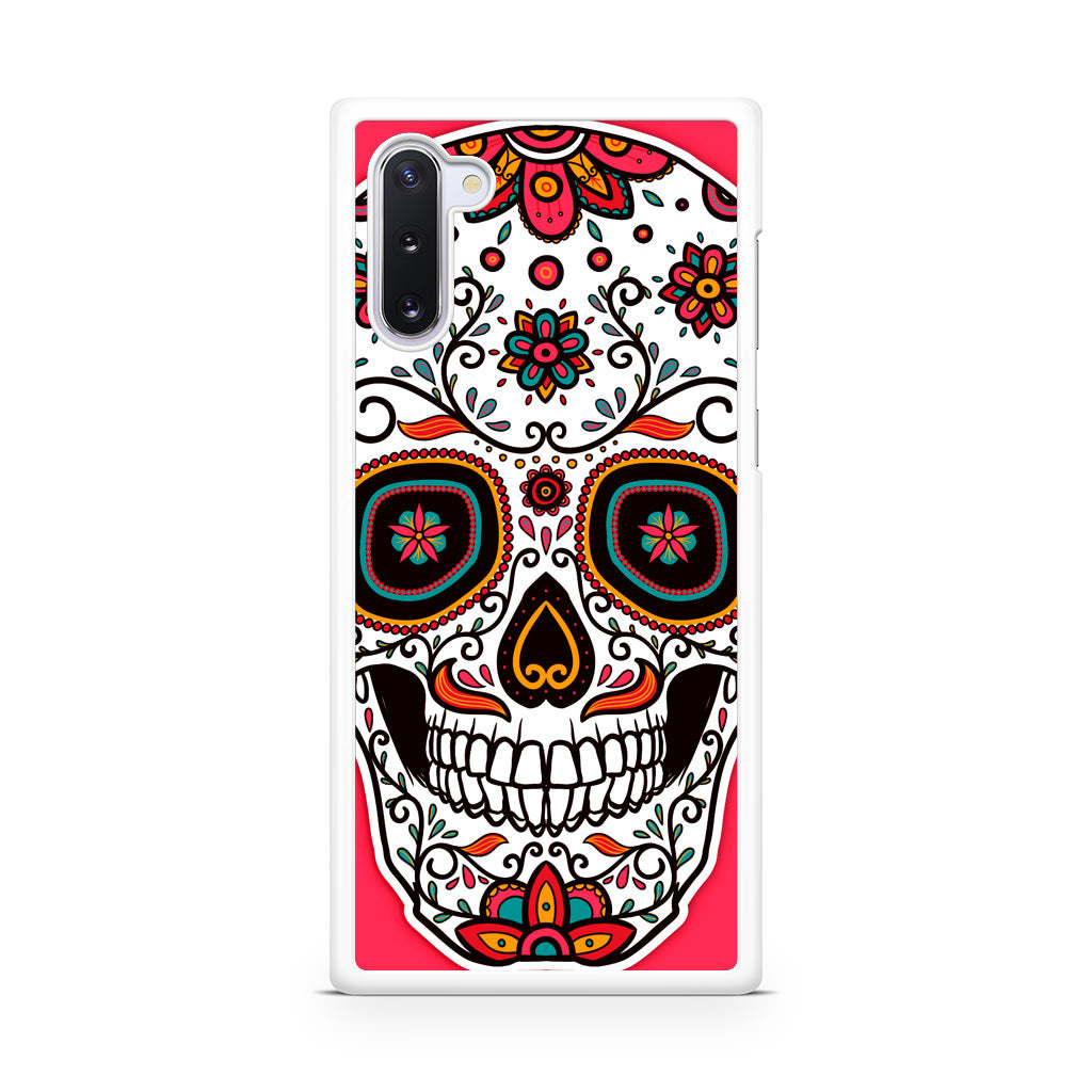 Pink Sugar Skull Galaxy Note 10 Case