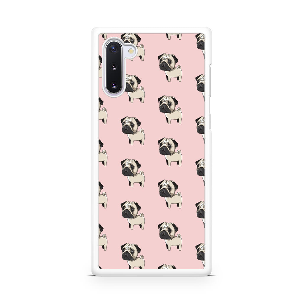 Pugs Pattern Galaxy Note 10 Case