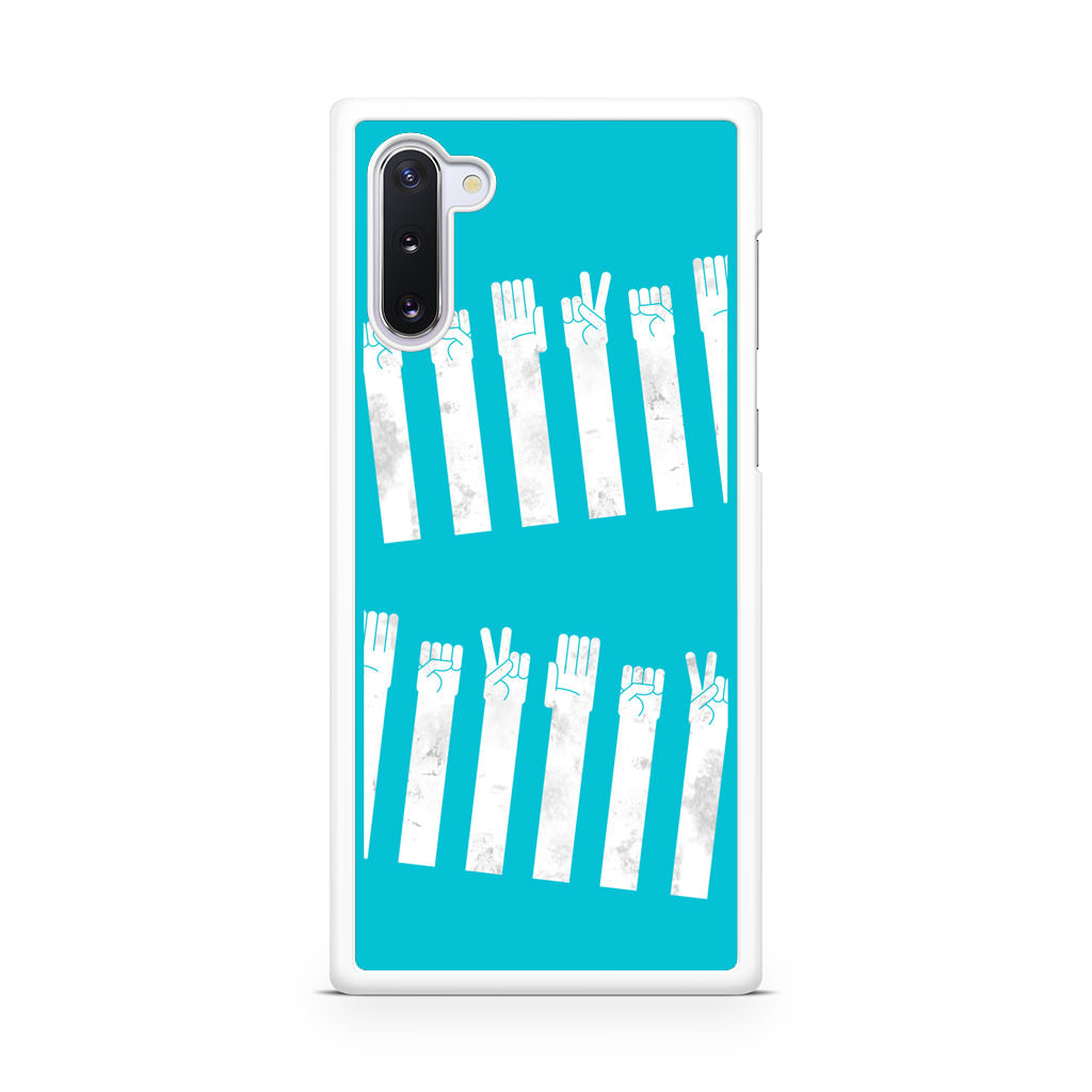 Rock Paper Scissors Zebra Crossing Galaxy Note 10 Case