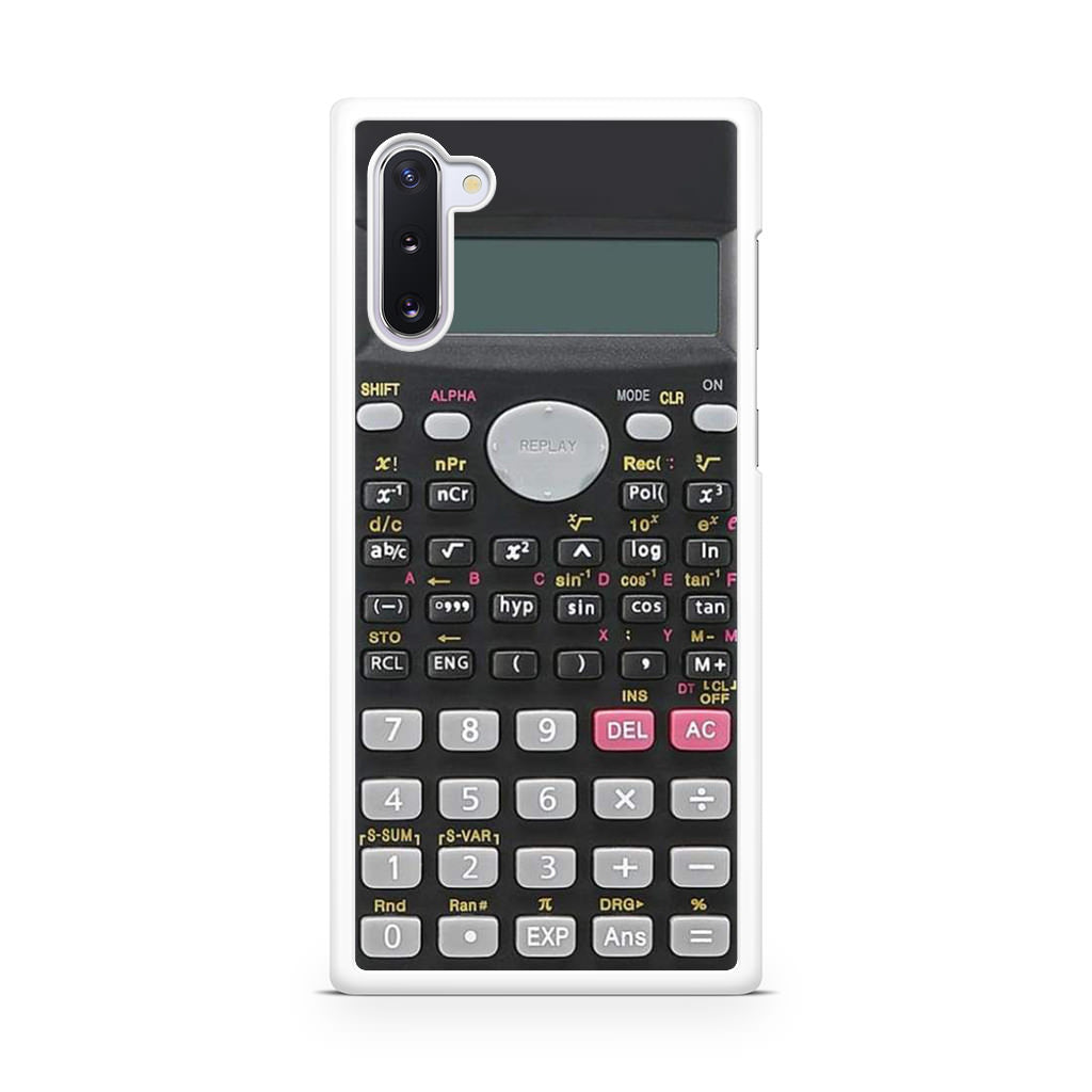 Scientific Calculator Design Galaxy Note 10 Case