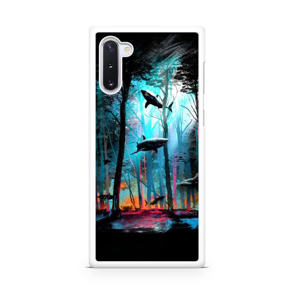 Shark Forest Galaxy Note 10 Case