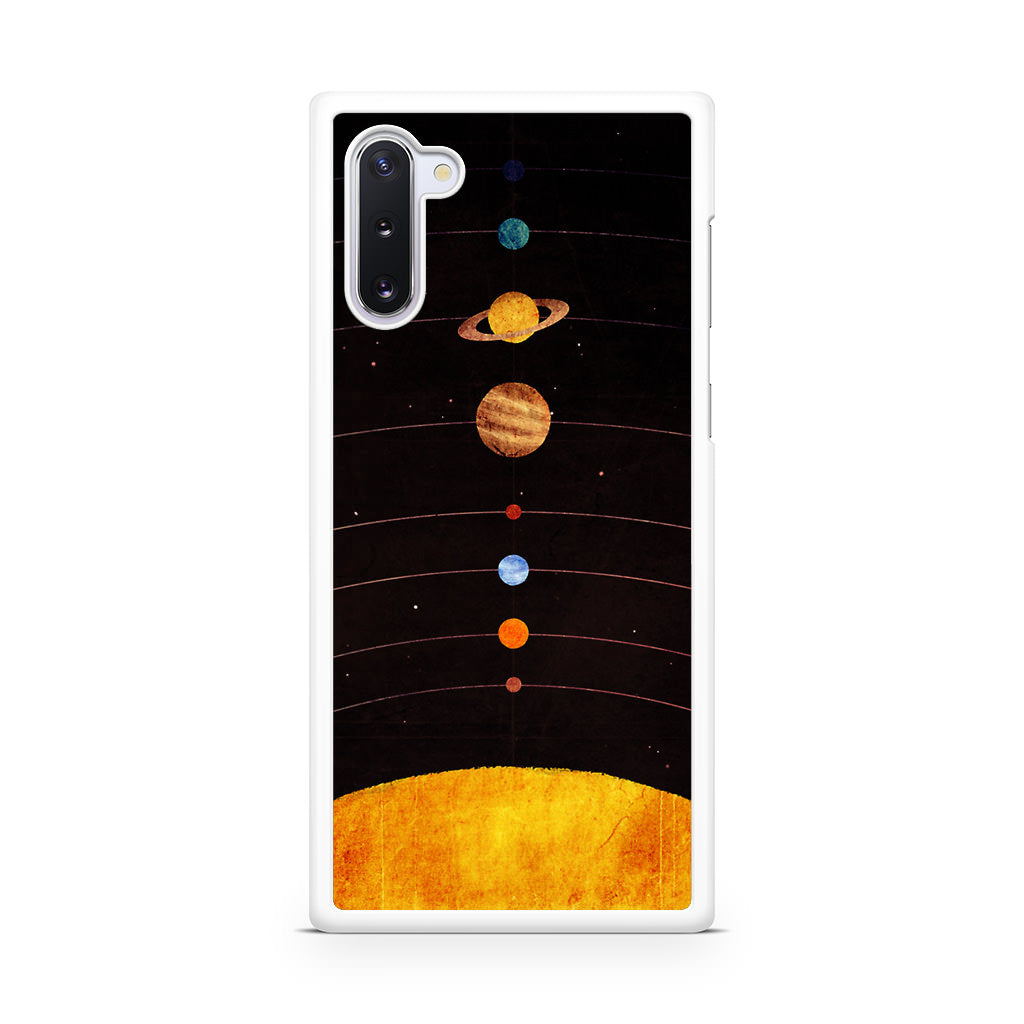 Solar System Galaxy Note 10 Case