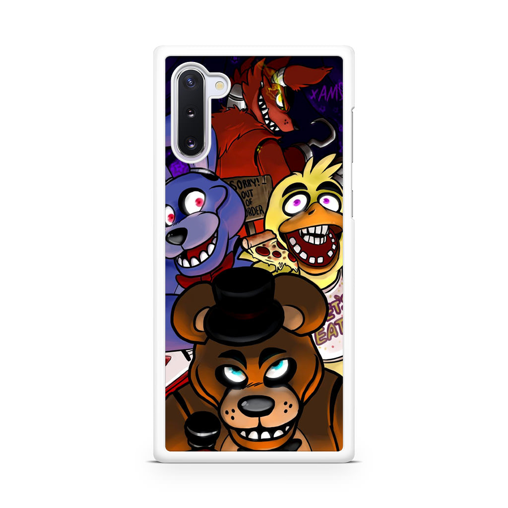 Five Nights at Freddy's Characters Galaxy Note 10 Case