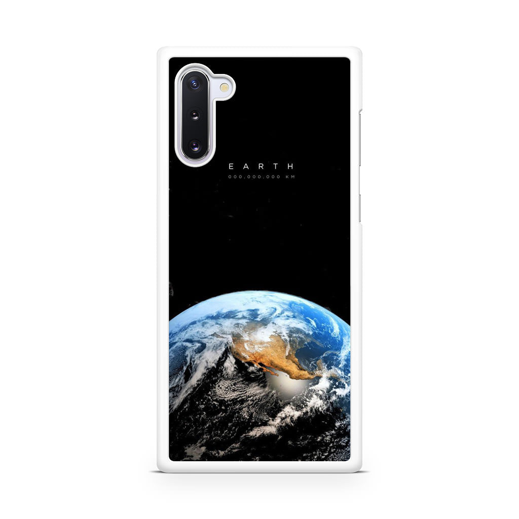 Planet Earth Galaxy Note 10 Case