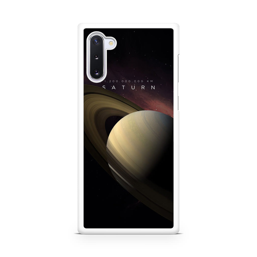 Planet Saturn Galaxy Note 10 Case