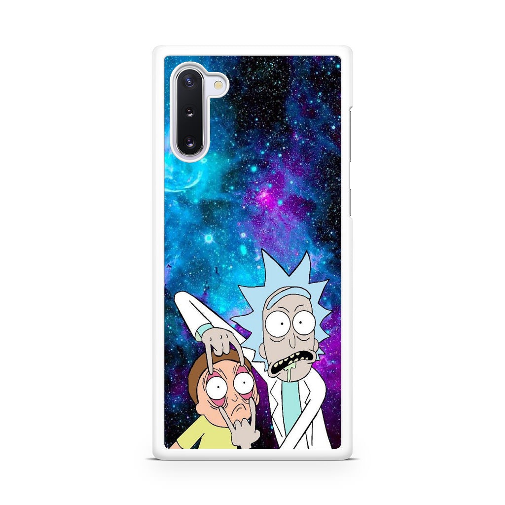 Rick And Morty Open Your Eyes Galaxy Note 10 Case