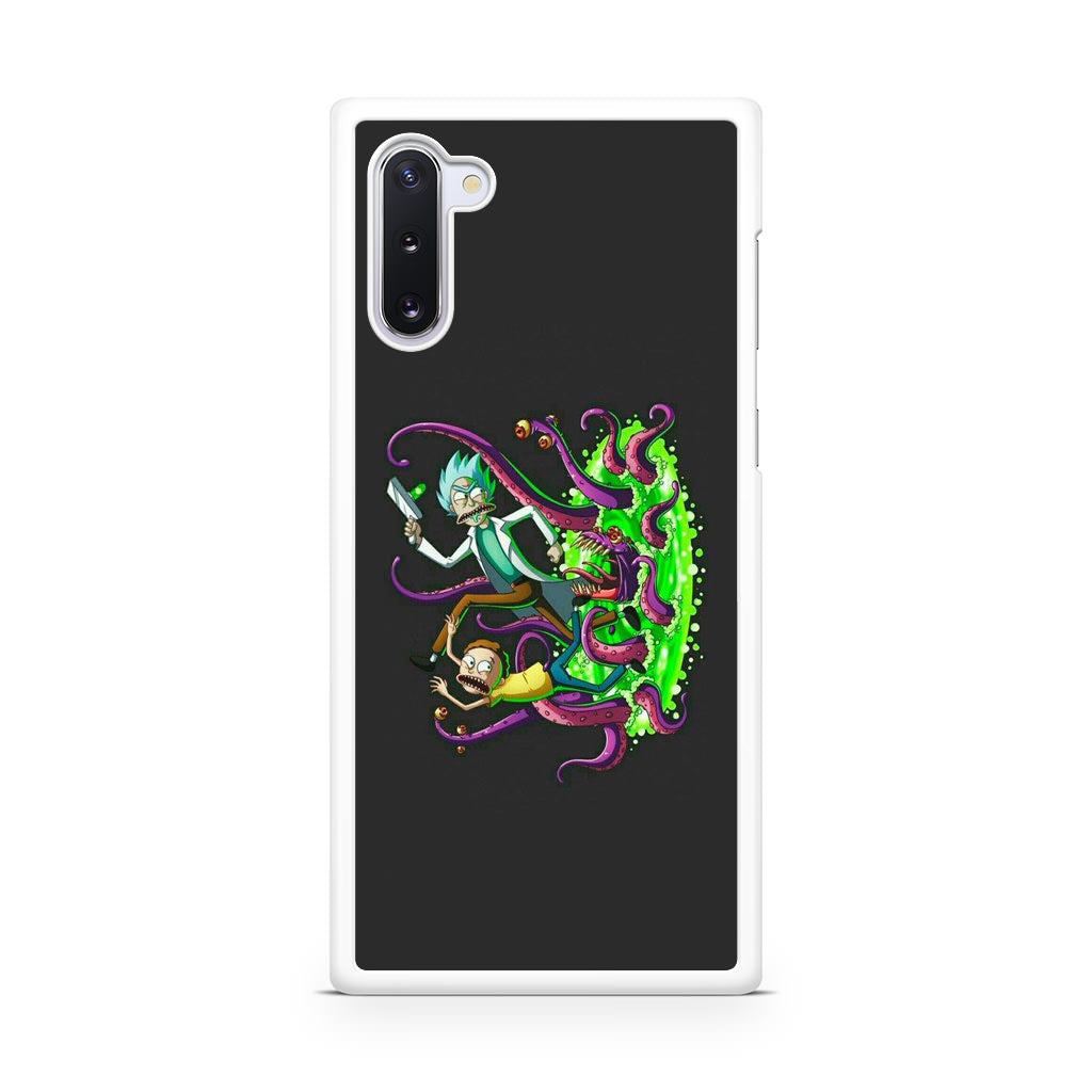 Rick And Morty Pass Through The Portal Galaxy Note 10 Case