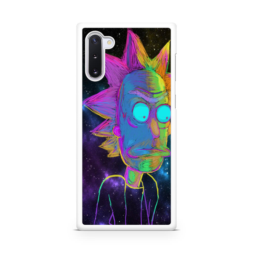 Rick Colorful Crayon Space Galaxy Note 10 Case