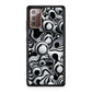 Abstract Art Black White Galaxy Note 20 Case