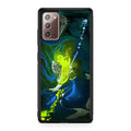 Abstract Green Blue Art Galaxy Note 20 Case