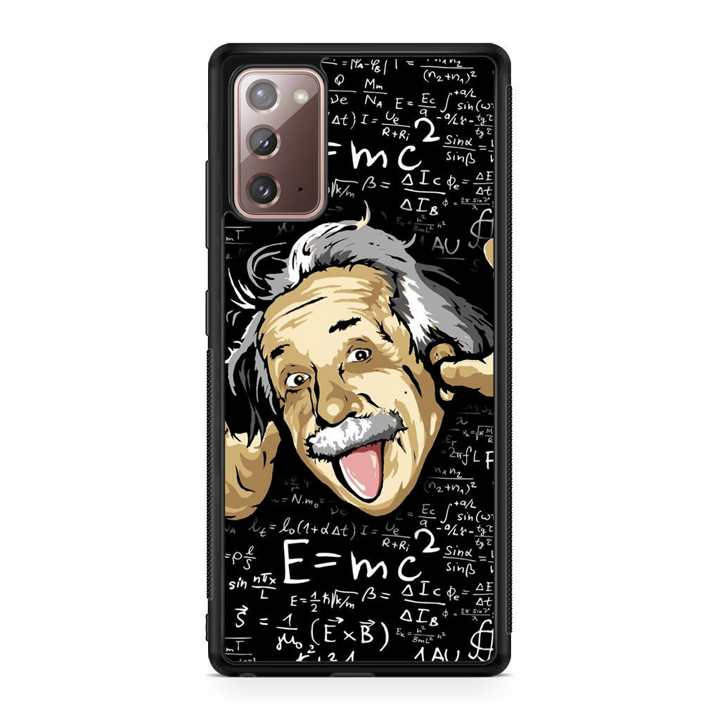 Albert Einstein's Formula Galaxy Note 20 Case