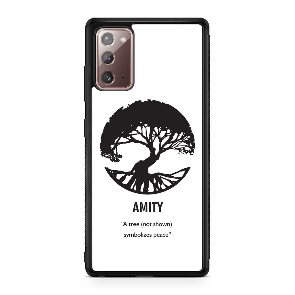 Amity Divergent Faction Galaxy Note 20 Case