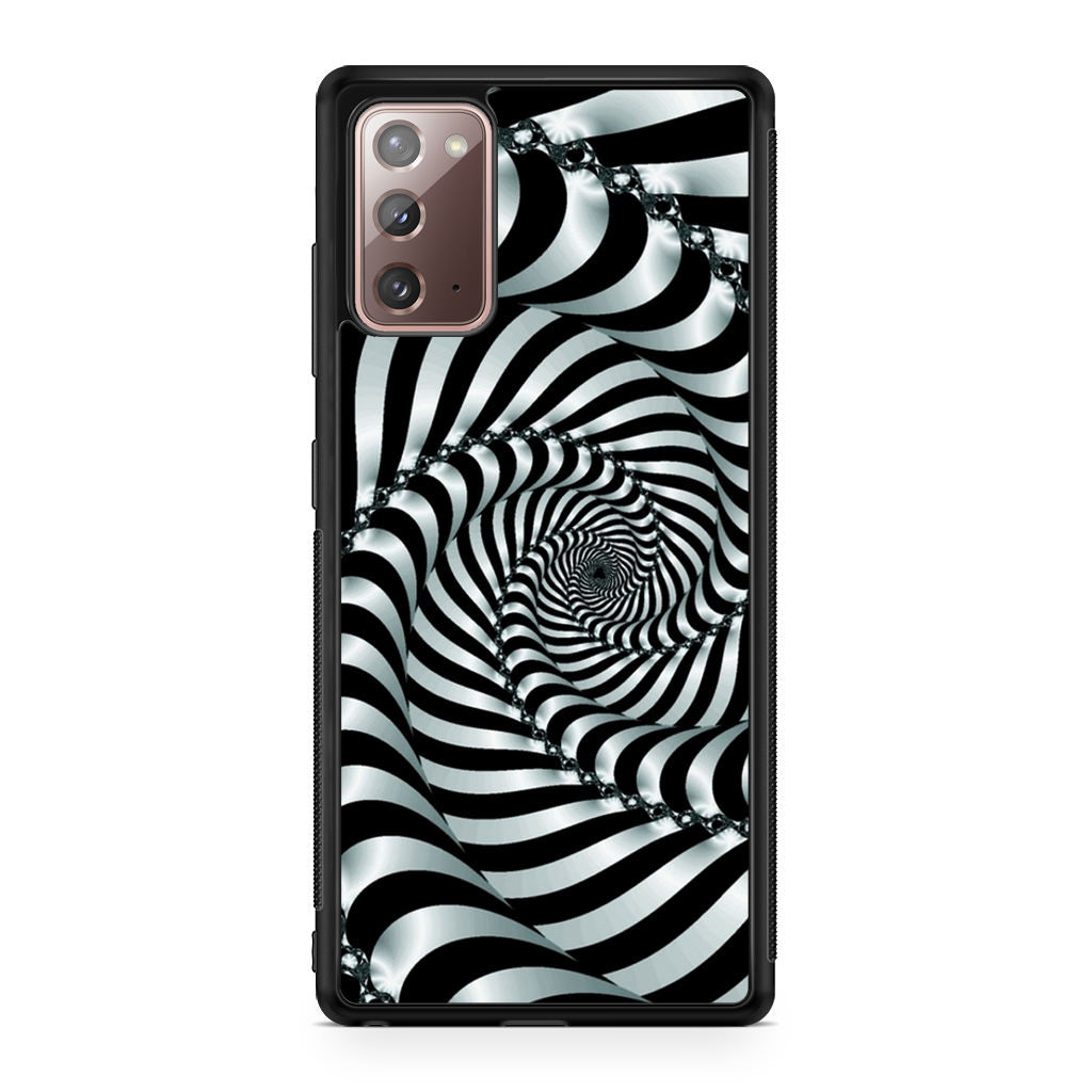 Artistic Spiral 3D Galaxy Note 20 Case