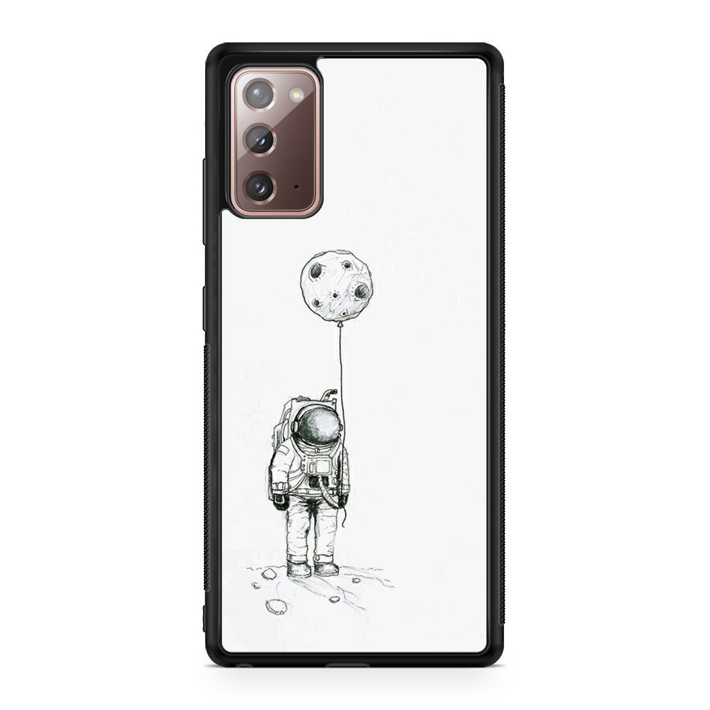 Astronaut Moon Balloon Galaxy Note 20 Case