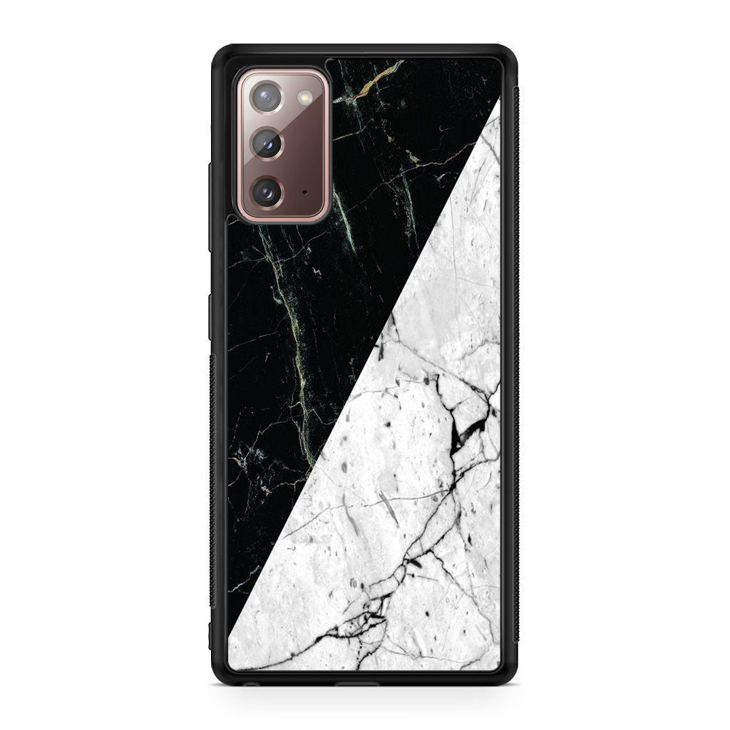 B&W Marble Galaxy Note 20 Case