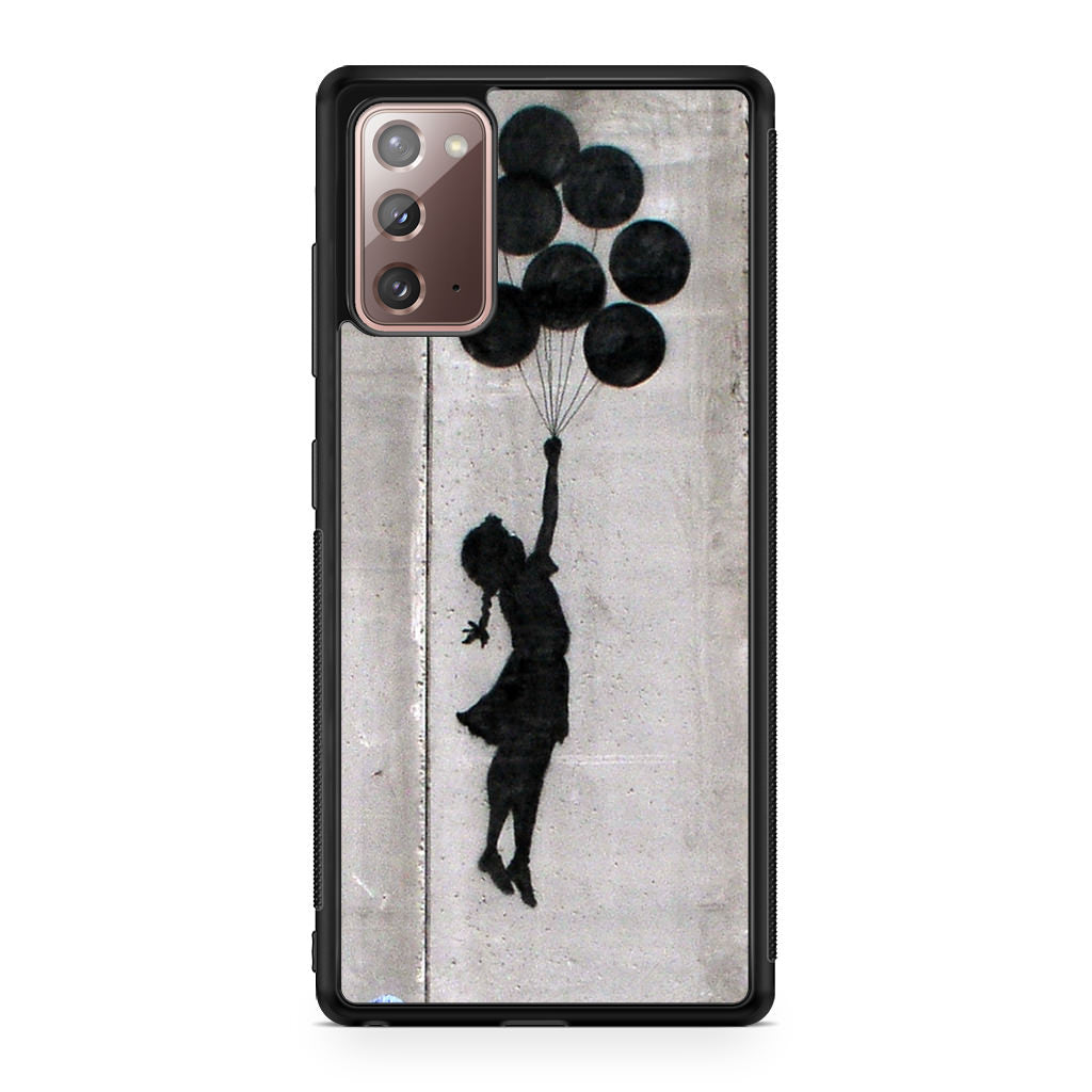 Banksy Girl With Balloons Galaxy Note 20 Case