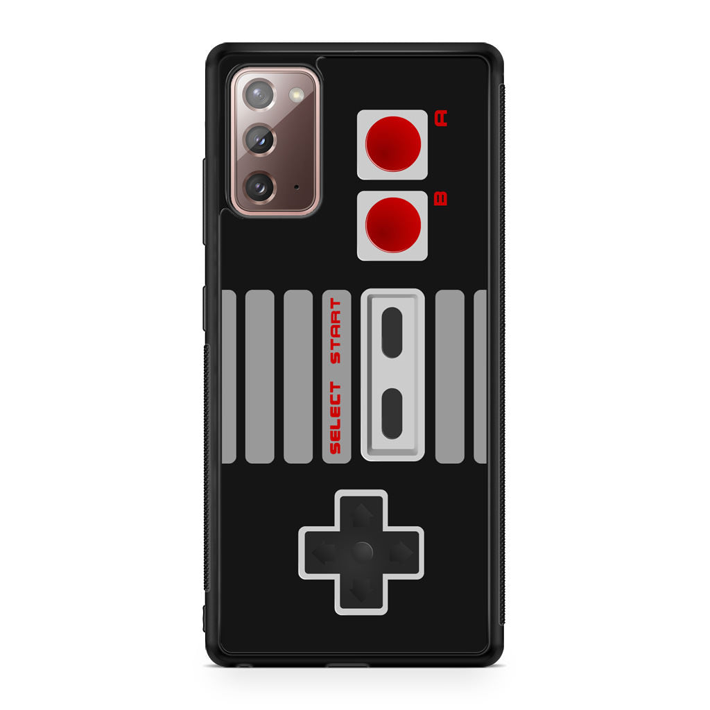 Black Console Controller Galaxy Note 20 Case