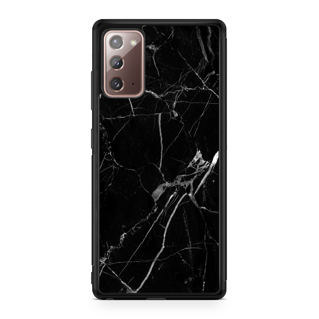 Black Marble Galaxy Note 20 Case