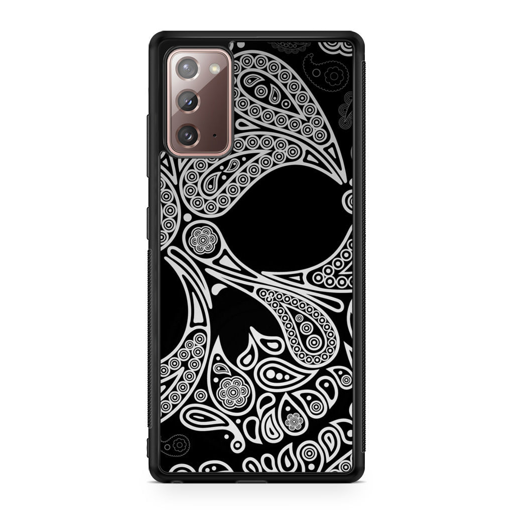 Black Skull Galaxy Note 20 Case