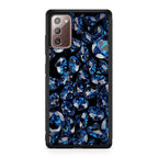 Blue Diamonds Pattern Galaxy Note 20 Case