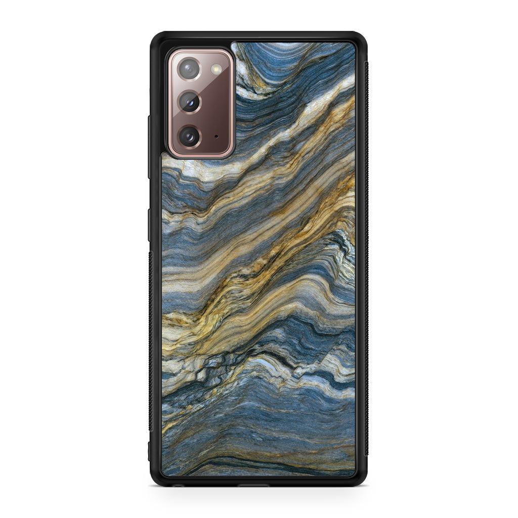 Blue Wave Marble Galaxy Note 20 Case