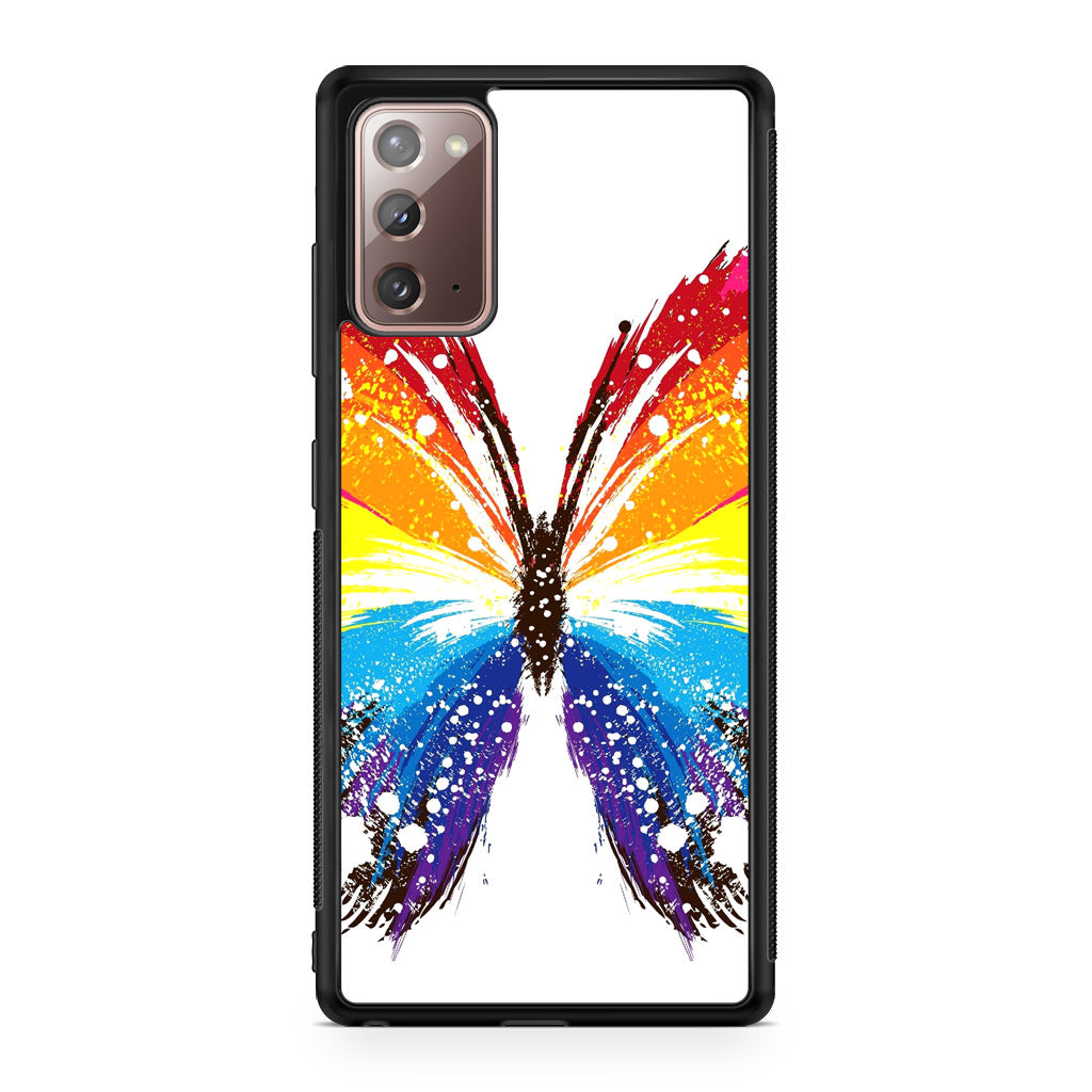 Butterfly Abstract Colorful Galaxy Note 20 Case