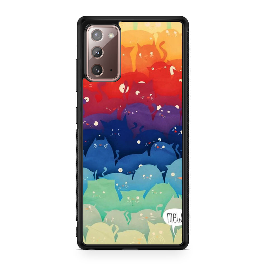 Cats Everywhere Galaxy Note 20 Case