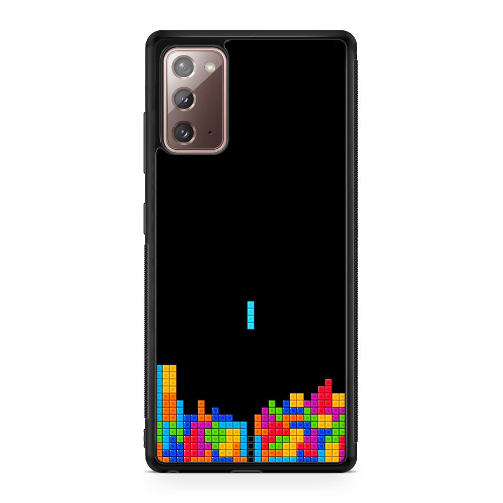 Classic Video Game Tetris Galaxy Note 20 Case