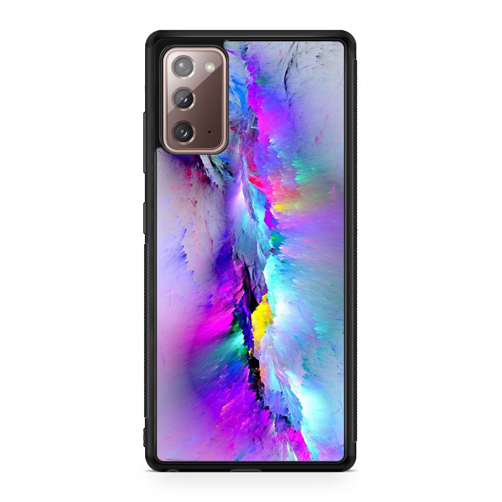 Colorful Abstract Smudges Galaxy Note 20 Case