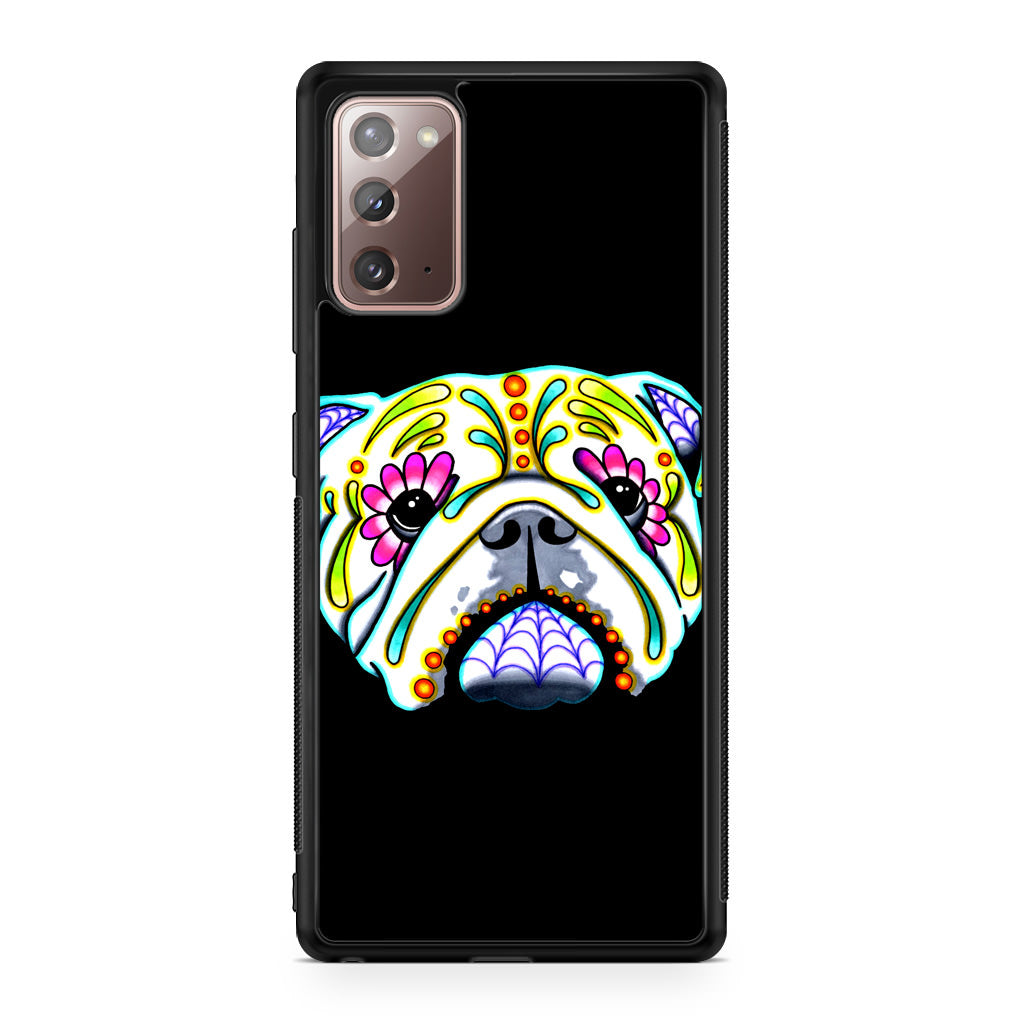 Colorful Bulldog Art Galaxy Note 20 Case