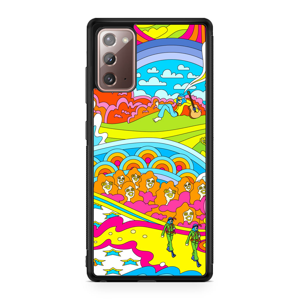 Colorful Doodle Galaxy Note 20 Case