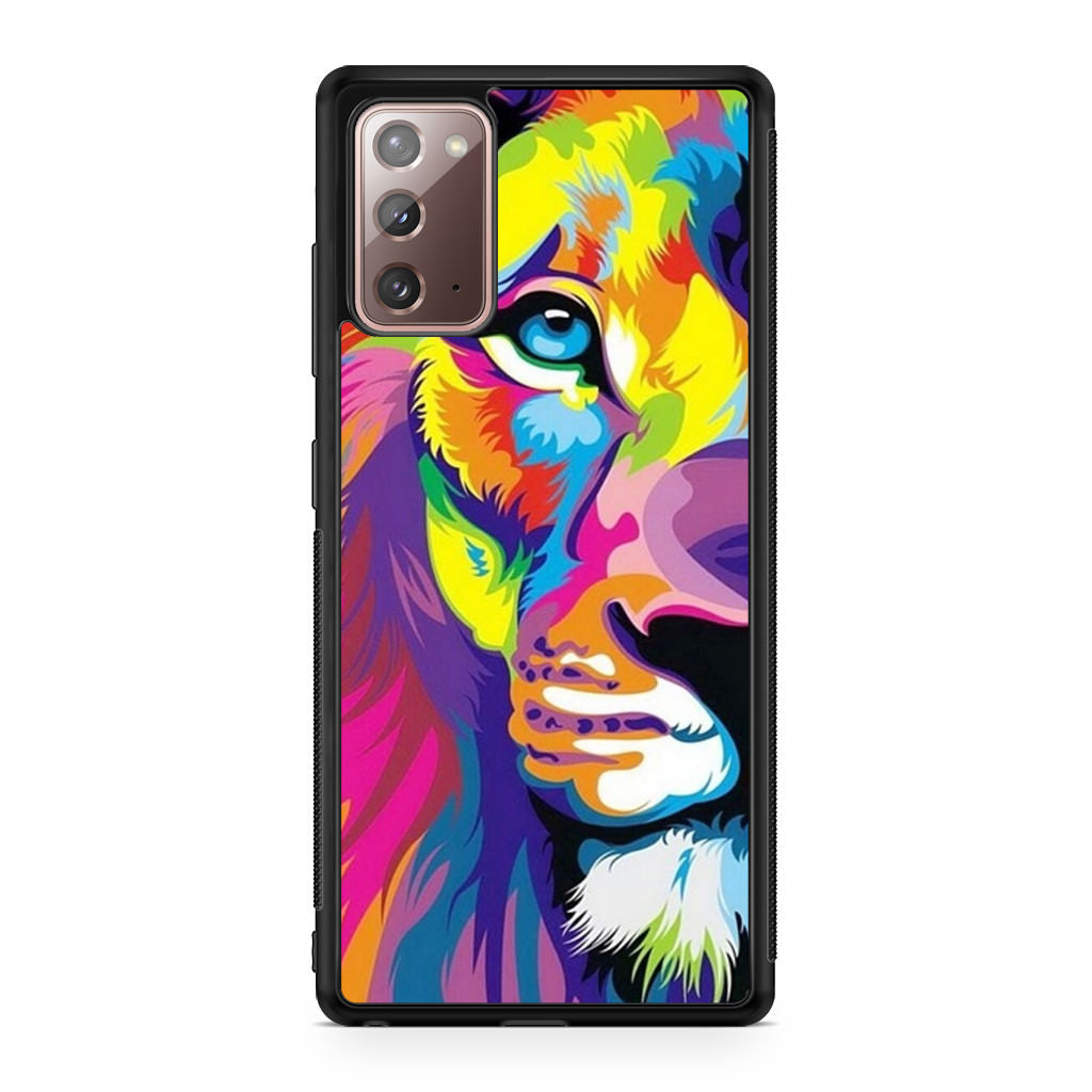 Colorful Lion Galaxy Note 20 Case