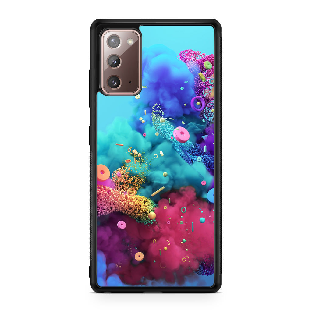 Colorful Smoke Boom Galaxy Note 20 Case