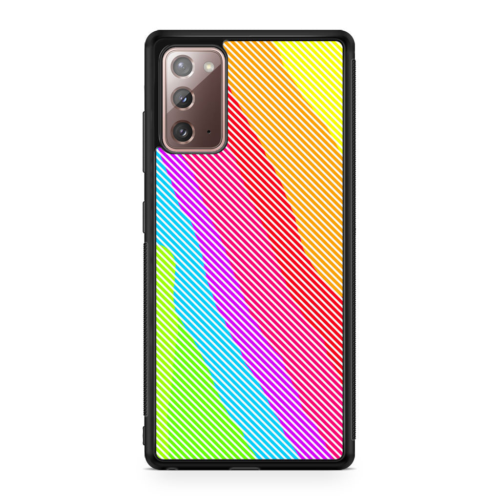 Colorful Stripes Galaxy Note 20 Case