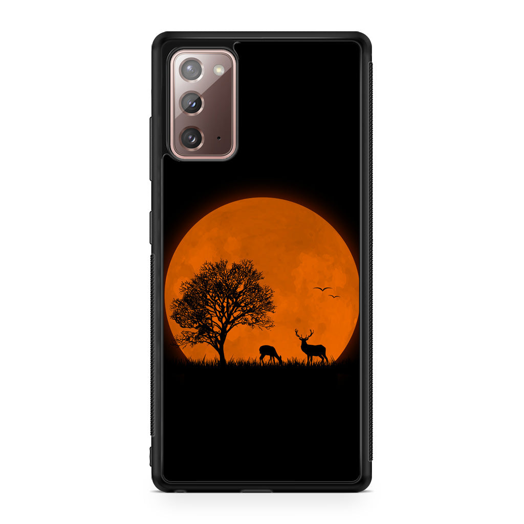 Deer Silhouette Galaxy Note 20 Case