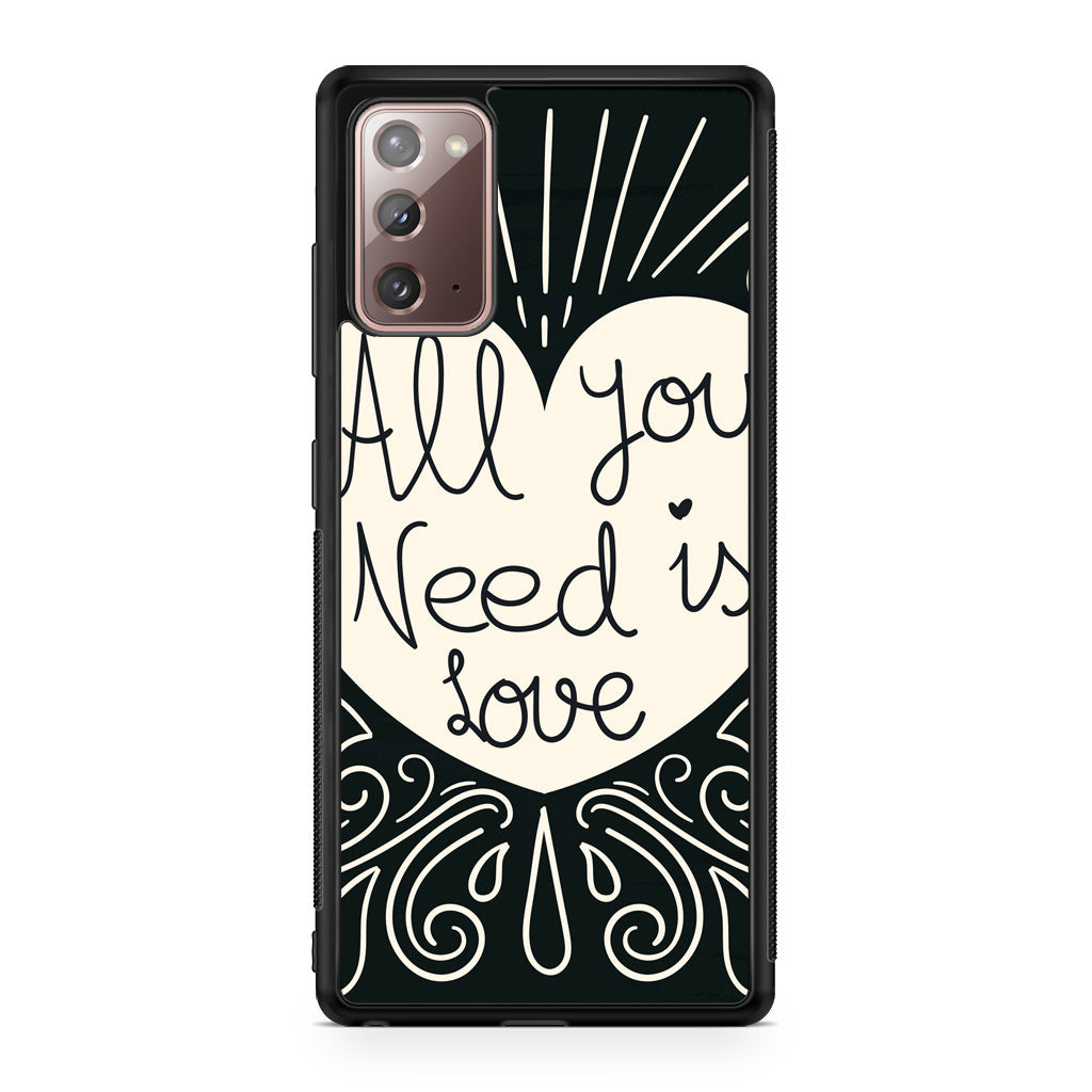 Drawn Love Galaxy Note 20 Case