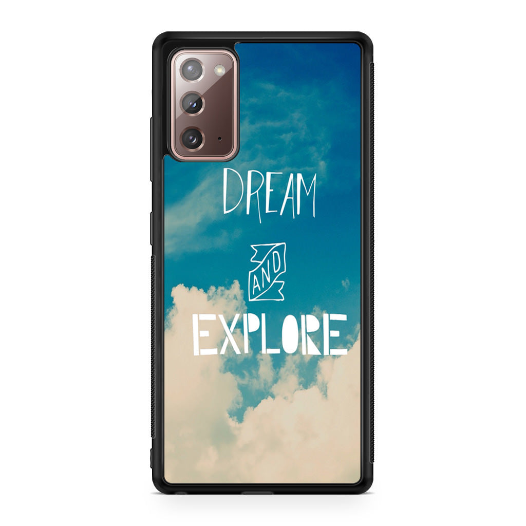 Dream and Explore Galaxy Note 20 Case